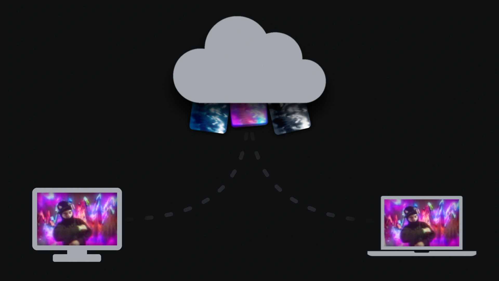Presets syncing between a desktop and a laptop through the cloud