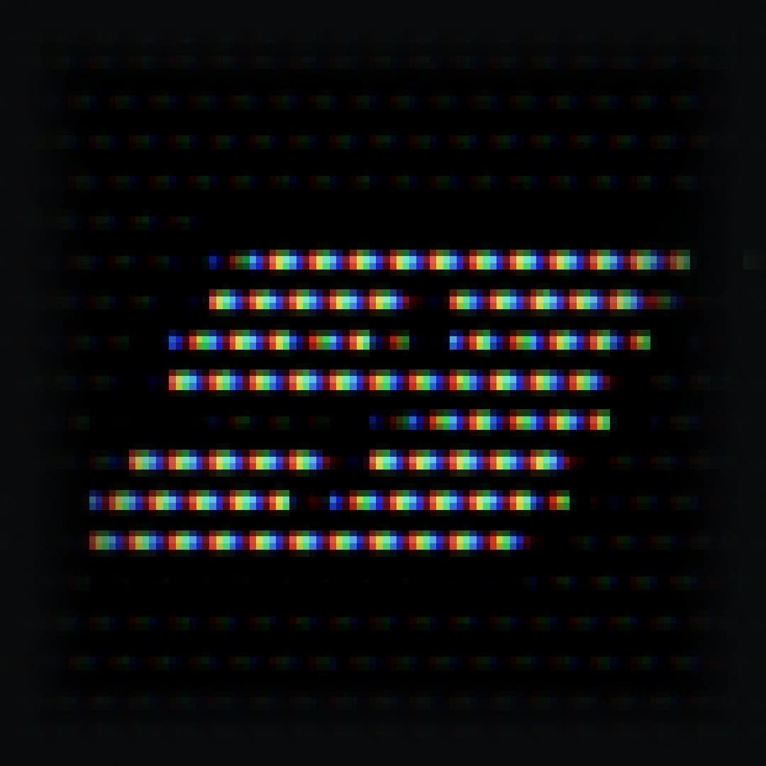 Shadow Mask (Dot Triad) pattern, RGB Split