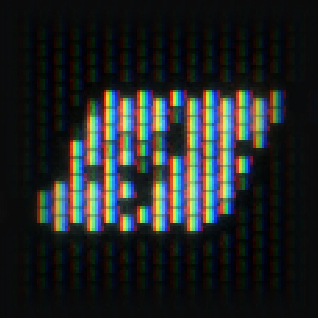 Shifted pattern, True RGB