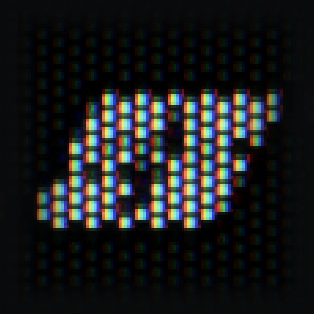 Slot Mask pattern, RGB Split