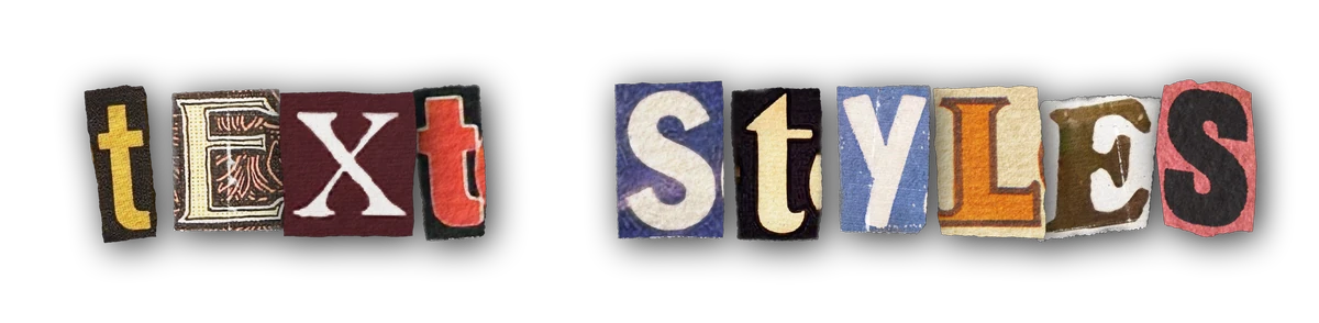Text Styles
