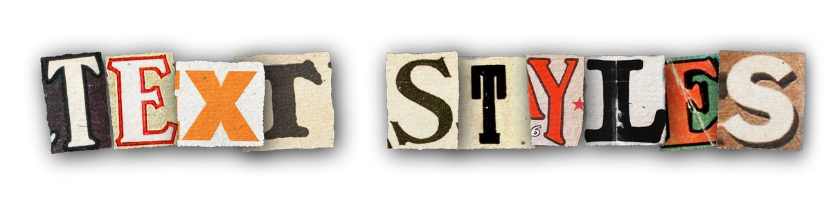 Text Styles