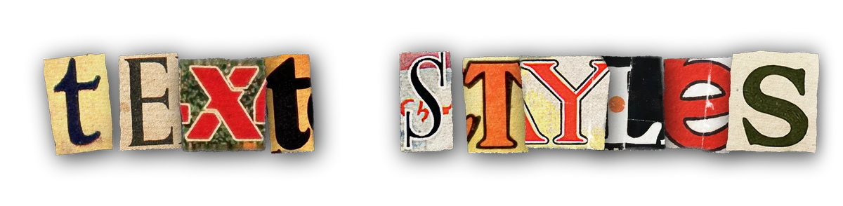 Text Styles